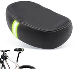 Bicycle saddle - Comfortable wide bicycle saddle - With memory foam pad - Comfort