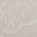 Window Screen - Ice Flower Christmas Tree Window Screen - Metal Mesh - European and American - Christmas - Curtain - Net Curtain 2-Piece Set (150*250cm)
