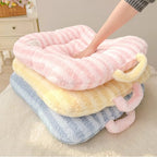 Cat Bed - Pet Mat - Soft and Warm Sleeping Mat for Cats and Small Pets, Comfortable and Cozy - Suitable for All Pets (Blue, S: 40 * 50cm)