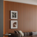 Self-adhesive 3D Wall Panel - Walnut Look - PVC Plank 300x40 cm for Wall & Ceiling - Soundproof