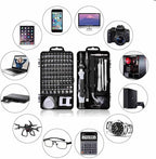 115-Piece Precision Screwdriver Set - Magnetic for Phone, Laptop & Electronics - Professional Repair Kit with Storage Case