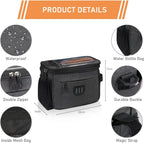 Waterproof Bike Frame Bag - Large Capacity - Top Tube Phone Holder - For MTB Mountain Bike & Road Bike