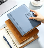 2026 Agenda - A5 Notebook - Ring Binder - Refillable & Reusable - Organizer - [Blue]