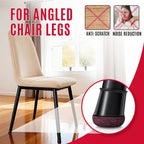 Black Chair Leg Caps - Set of 24 - Size S - Silicone Floor Protectors - Against Scratches and Noise