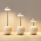 Desk lamp – rechargeable LED night light, bright bedside lamp, table lamp, mood light with remote control. Suitable for children and adults.