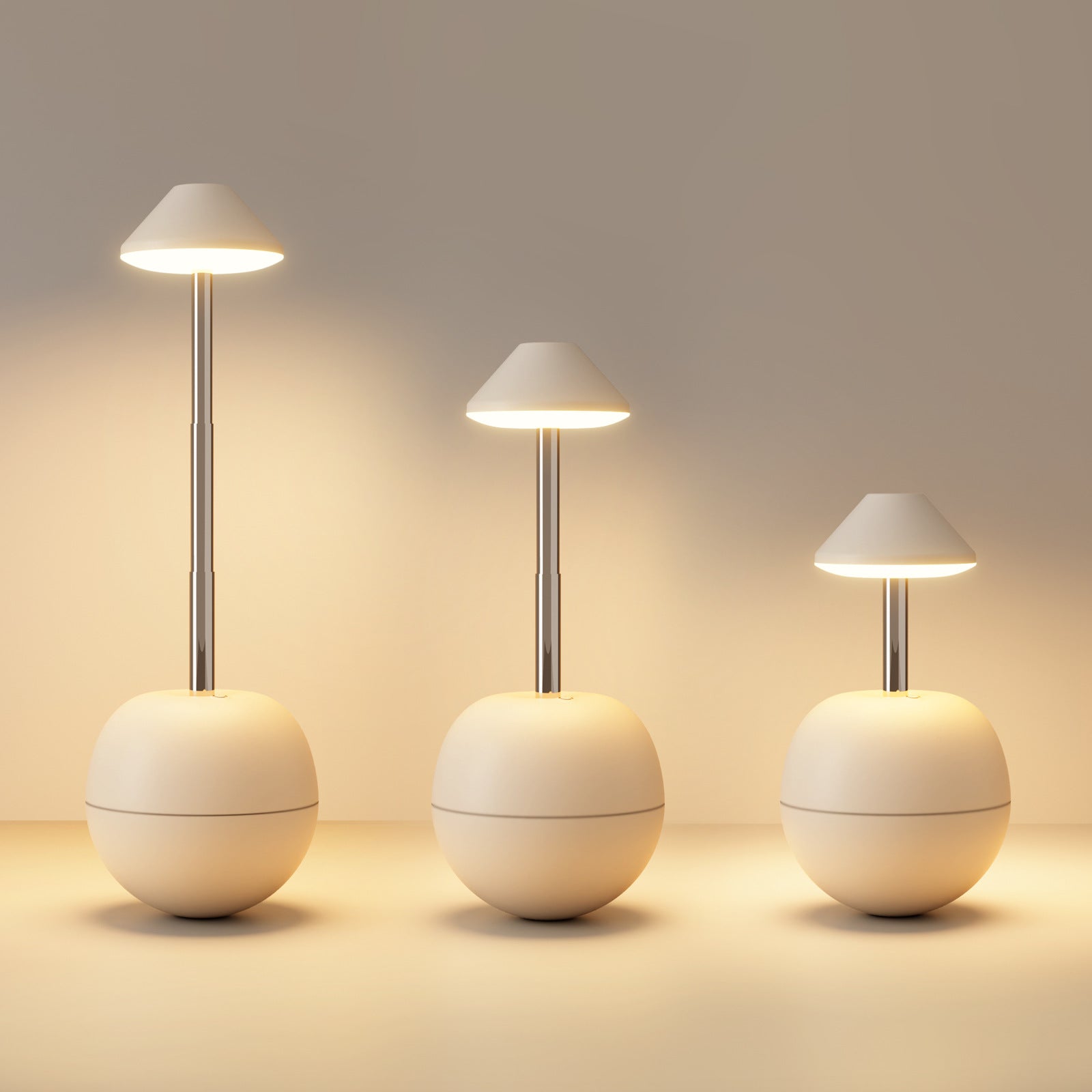 Desk lamp – rechargeable LED night light, bright bedside lamp, table lamp, mood light with remote control. Suitable for children and adults.