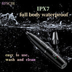 Nose Trimmer - 5-in-1 Rechargeable - Nose & Ear Hair Trimmer - IPX7 Waterproof - Two-Blade Trimming Set, Unisex, for Nose, Eyebrow, Beard, Bikini Line & Facial Hair Removal (Black)