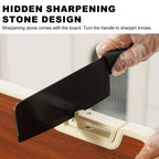 Double-sided cutting board - Serving board - Drinks board - Wooden cutting board - Kitchen board - Cheese board - Bread board - Meat board - Tapas board - Wooden cutting board - Chopping block - Kitchen accessories - Hygienic - Dishwasher safe - Brown - 1