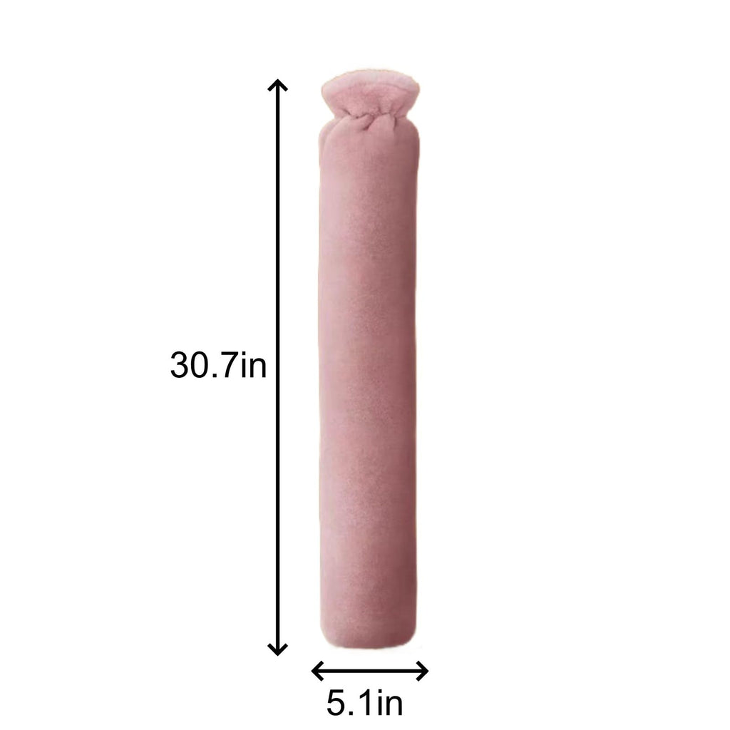 Long Hot Water Bottle - Hot Water Bottle - Hot Water Bottle with Cover - Neck Hot Bottle - Shoulder Hot Bottle - XXL Hot Bottle - Soft Hot Bottle - Bed Hot Bottle - Body Hot Bottle - Heating Bottle - Faux Fur - Imitation Fur - Winter Accessories - Gift fo