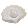 Soap Dish Shell - Soap Holder - Soap Dish - Bathroom Accessories - Jewelry Dish - Toilet Furnishings - Storage Dish - Home Decoration - Key Tray - Make Up Sponge Holder - Luxury Bathroom Interior - Gift Tip - Mother of Pearl White - 1 Piece