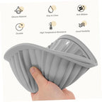 Baking - Baking supplies - Airfryer baking - Baking tray - Kitchen utensils - Baking pan - Cake molds - Silicone baking molds - Silicone baking mat - Silicone mold - Silicone kitchen utensils - Gray - Round - 1 piece