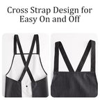Apron - Women's kitchen apron - Men's kitchen apron - Men's apron - Women's apron - Kitchen apron - With towels - Women's gifts - Father's gifts - Mother's gift - Festive gift - Christmas gifts - Christmas gifts for adults - 3 pieces