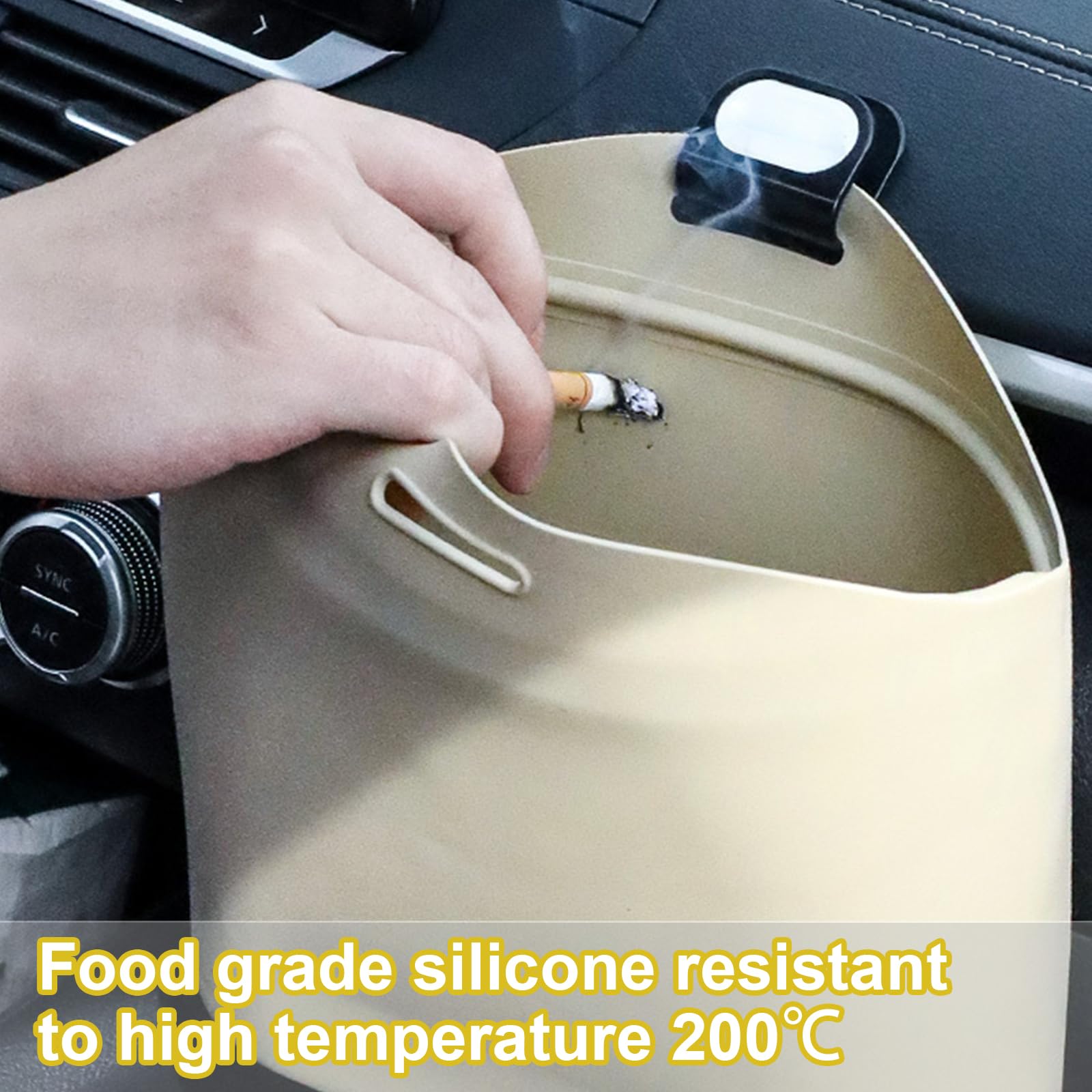 Umbrella holder - Car organizer - Scooter accessories - Car trash can - Mobility scooter bag - Umbrella cover - Storage bag - Bicycle accessories - Waterproof bag - Car accessories - Storage - Universal - White - 1 piece