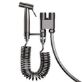 Bidet Sprayer - Hand Shower Toilet - Shattaf - WC Shower - Toilet Sprayer - Hand Bidet - Bidet Faucet - Intimate Hygiene - Stainless Steel - Bathroom Accessories - Complete Set with Hose - Including Adapter 1/2 to 3/8 - Gray - 1 Piece