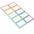 Self-adhesive labels - Name stickers - Address stickers - Stickers - Sticker sheets - Freezer labels - Labels - School supplies - Office supplies - Moving stickers - Folder labels - Writable stickers - Blank labels - Multicolor - 20 pieces