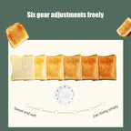 Toaster - Toaster - Toaster 2 Slices - Electric Toaster - Toasting Appliance - Kitchen Appliance - Kitchen Utensils - Bread Toaster - Kitchen Utensils - Household Appliances - Breakfast Appliance - White Toaster - White - 1 Piece
