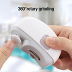 Electric Nail Clipper - Automatic Nail Trimmer - Manicure Set - Nail Care - Electric Nail File - Rechargeable - Nail Scissors - Hand Care - Nail Polishing - Nail Styling - Cordless - Purple - 1 Piece