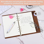 Notebook Refill A5 - Ring Binder Paper 6 Holes - Agenda Refill - Bullet Journal Paper - Refillable Notepad - Writing Paper - Planner Inserts - Office Supplies - School Supplies - Study Notes -Lined Paper - White - [??] Pieces
