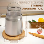 Deep fryer with basket - Stainless steel deep fryer - Kitchen accessories - Oil pan - Induction pan - Deep fryer - Pasta pan - Kitchen utensils - Stainless steel pot - Mini deep fryer - Cooking accessories - Deep fryer - Oil can - Kitchen utensils - 2.0L