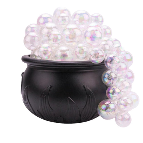 1 pc purple bubble, Witch Jar candy jar, Witch bucket black plastic, retro party table decoration