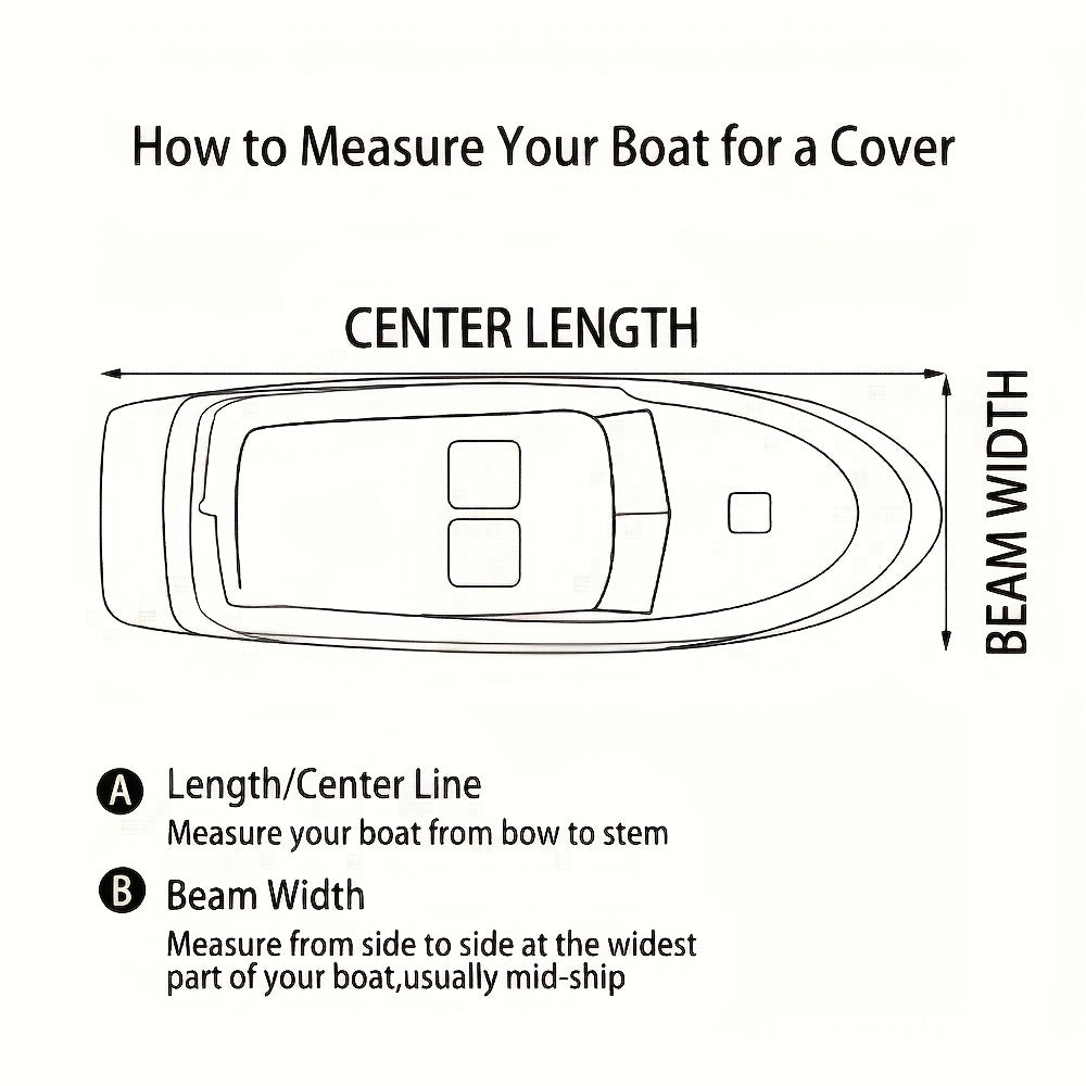 Trailerable Boat Cover – Heavy Duty Waterproof Tarp with Storage Bag, Designed for V-Hull, Fish & Ski, Runabout, Bass & Fishing Boats,16-18FTSilver