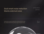 03D Bluetooth headset-White