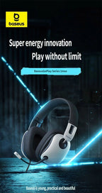 Over-ear Bluetooth headphones-White