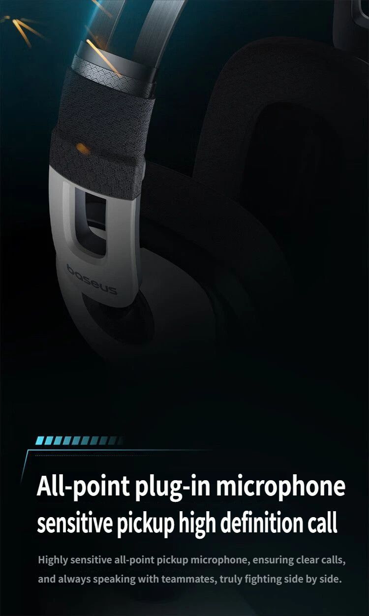 Over-ear Bluetooth headphones-White