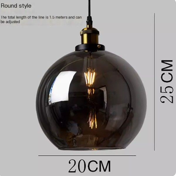 Amber half-circle 30cm - without light source