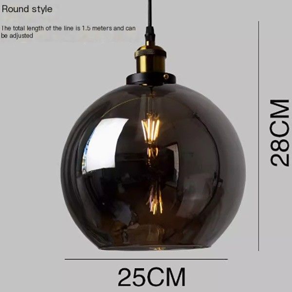 Amber half-circle 30cm - without light source