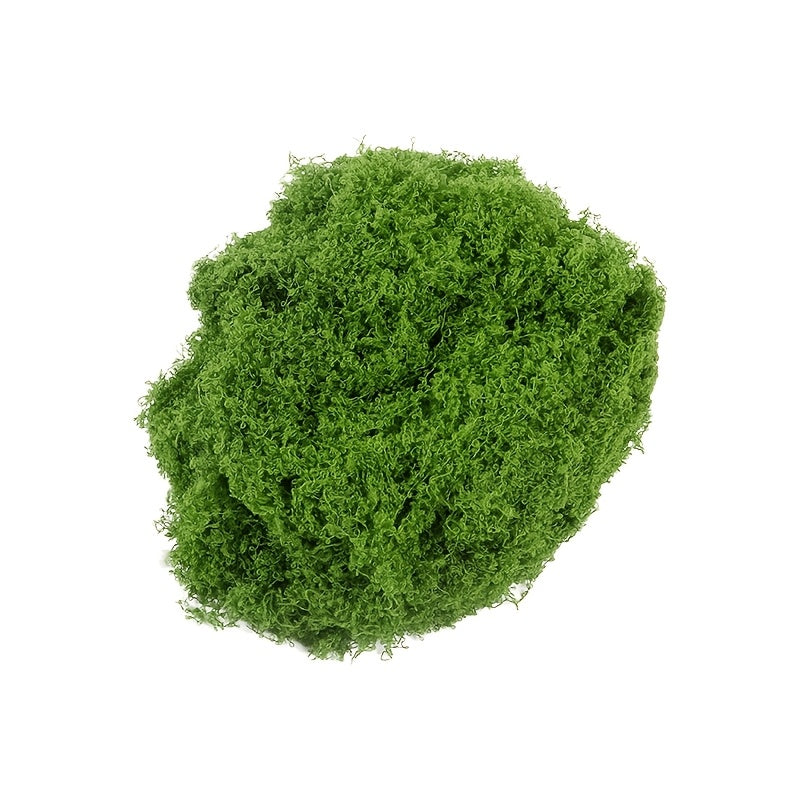 diy artificial moss lawn-Dark Green Filamentous Moss 1000g (Bulk)
