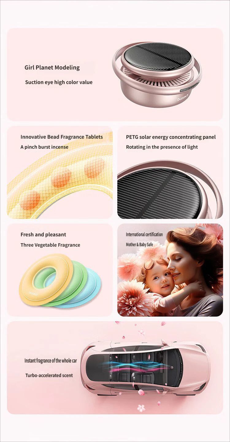Car Aromatherapy-Pink