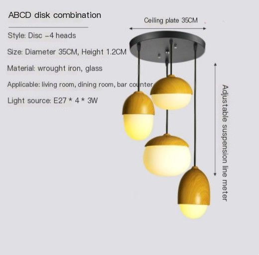 ABCD Four-Head Long Tray Combination - Includes Original LED Light Source