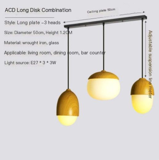 ABCD Four-Head Long Tray Combination - Includes Original LED Light Source