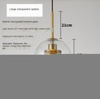 Large Transparent Sphere - No Light Source