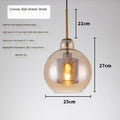 Convex Amber Large - With 4W Light Source
