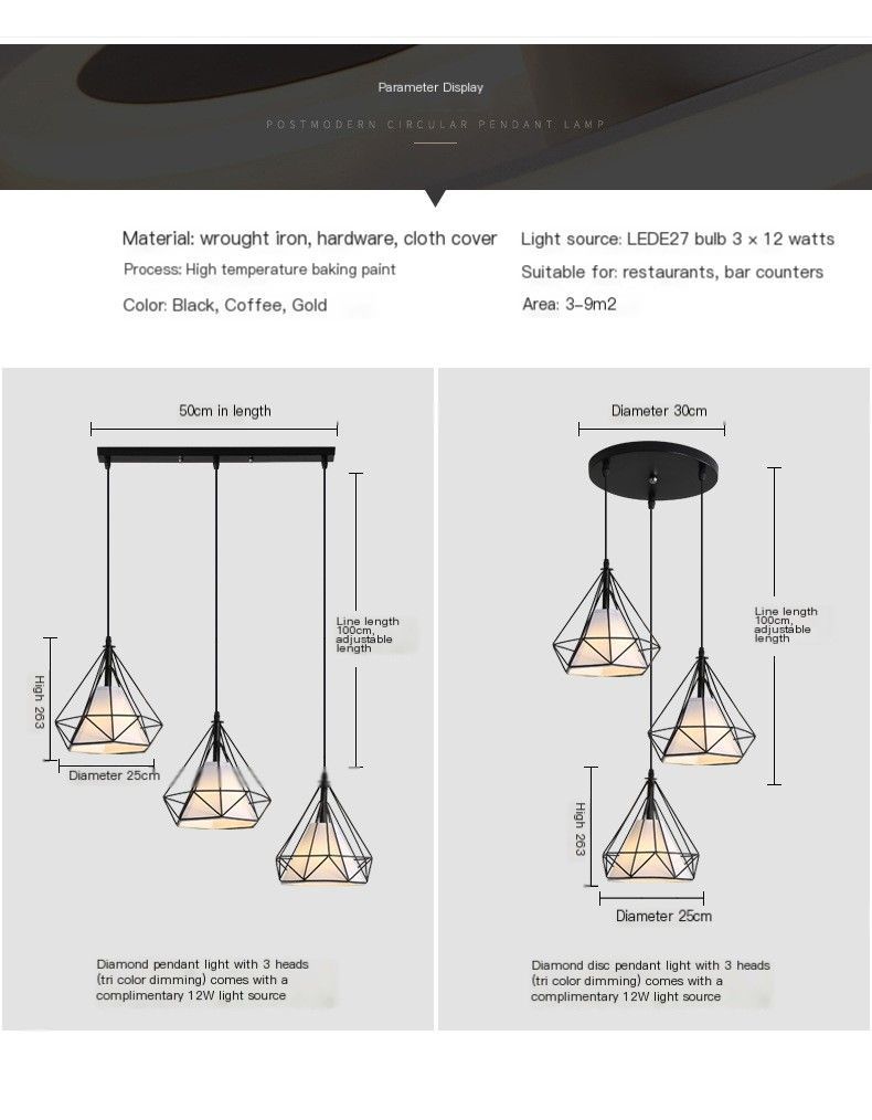 GoldRound-3-Head-Includes12WWarmLight