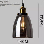 Smoke Gray Cup - No Light Source