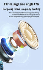 E16 Bluetooth headset-Blue
