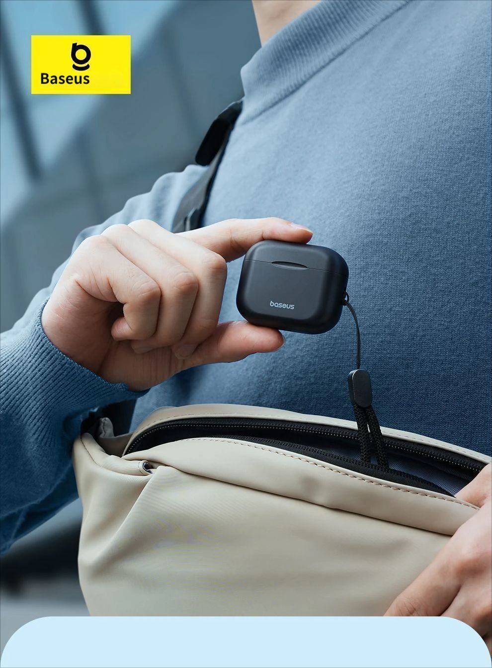 E17 Bluetooth headset-Black