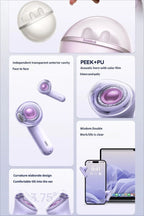 E5 Bluetooth headset-Pink