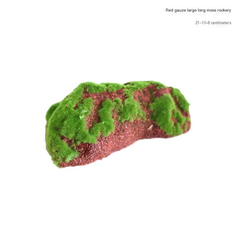 SimulatedRedSilkLargeFloatingStone