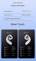 Y3 Bluetooth headset-White