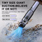 3-in-1 Portable Handheld Cordless Vacuum with 200000pa Suction Power for Small Jobs, Car, Office Desk, Keyboards