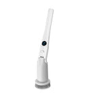 Electric Spin Scrubber Power Shower Cleaning Brush with Extendable Handle & 8 Brush Heads for Bathtub Tile Grout Kitchen Window and Floor