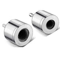 2-Pack Copper Pipe Cleaning Brush, Full-Metal HVAC Pipe Cleaning Brush for Drill Power 1/4in Shaft