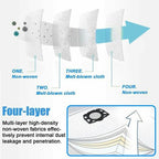 10 pcs vacuum cleaner bags for Karcher WD4 WD5 WD6 Karcher bag MV4, MV5 and MV6 vacuum cleaner bags for Karcher