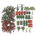 270 pcs Military Model Toy Soldiers Army Men Figures and Accessories Toy - Perfect