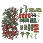 270 pcs Military Model Toy Soldiers Army Men Figures and Accessories Toy - Perfect