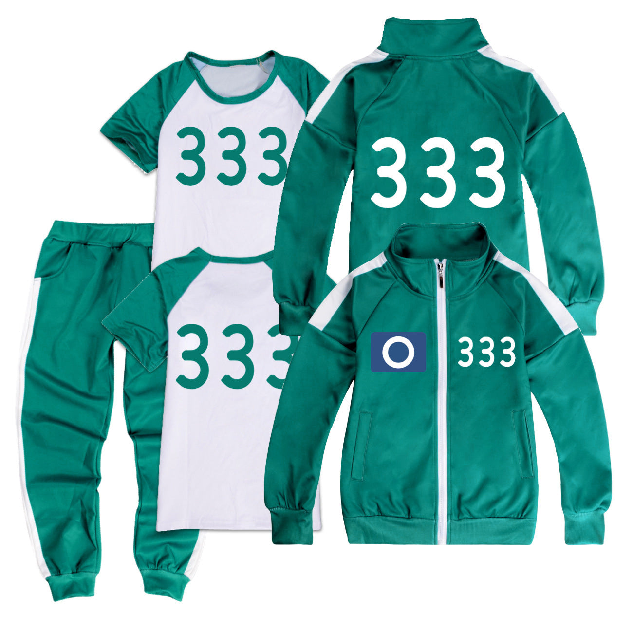 Squid Game, sportswear, complete set with rope 230 140